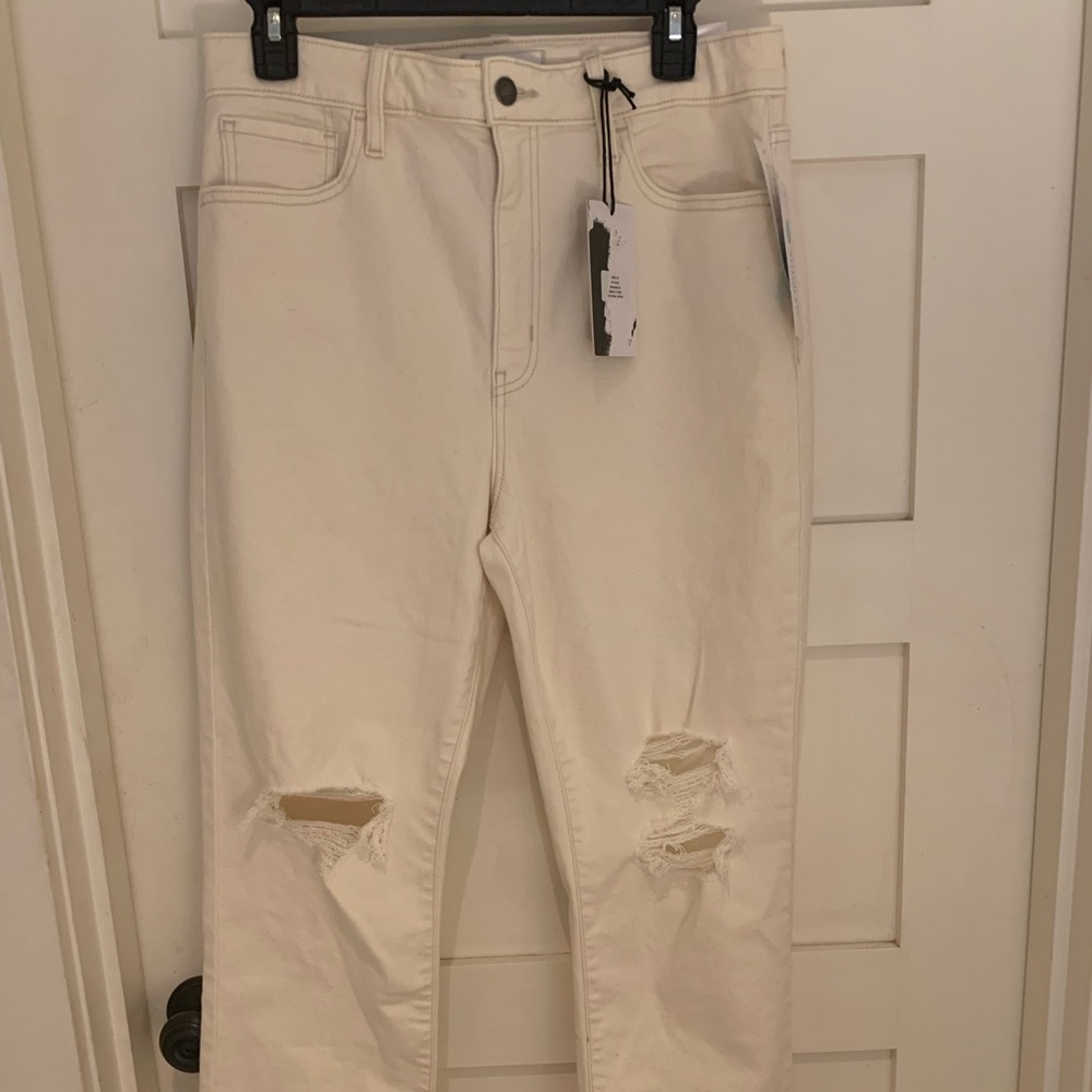 studio blue ally ultra high rise stitch fix white